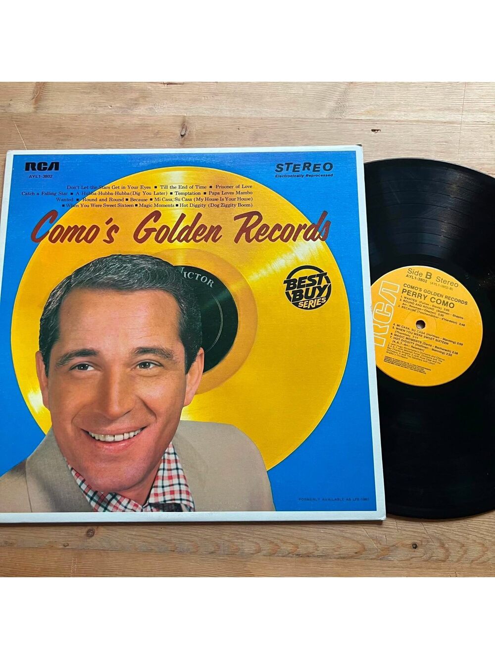Perry Como - Como's Golden Record 33rpm VG+ VR27